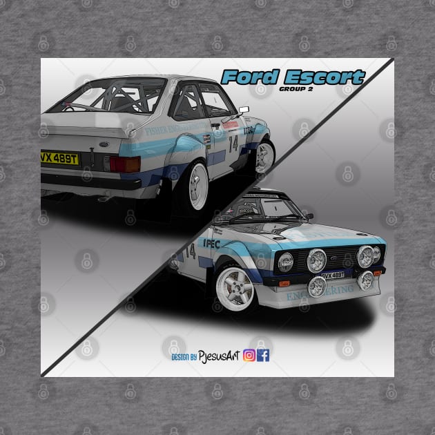 Ford Escort Group 2 Fisher by PjesusArt